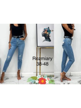 Jeansy damskie , size 38-48 paczka 10szt,
