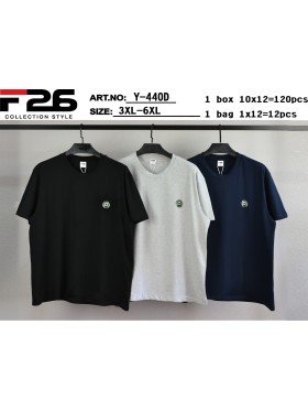 Bluzki meska rozm 3XL-6XL lat, paczka 12szt,mix kolor