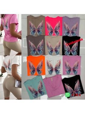 Bluzki damskie  , Size uni,paczka 6szt,mix kolor