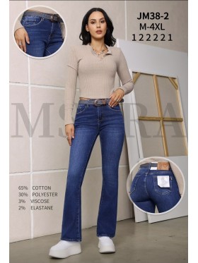 Jeansy damskie M'sara, size M-4XL paczka 10szt,