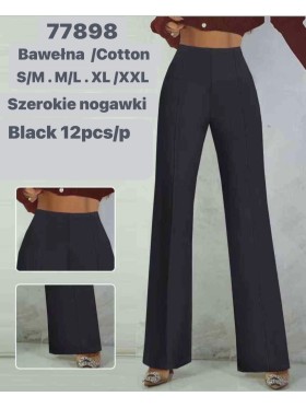 Spodnie damskie , size s-2XL paczka 12szt,1  kolor
