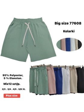 Spodenki damskie , size 2-6XL paczka 12szt,MIX  kolor