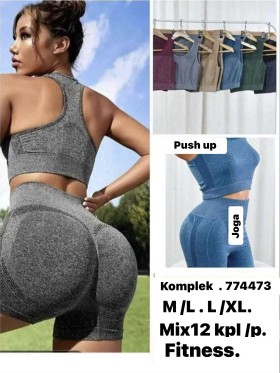 Komplety damskie , size M-XL paczka 12szt,MIX  kolor