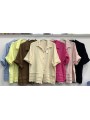 Bluzki damskie wloskie, Size uni,paczka 6szt,mix kolor