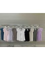 Bluzki damskie wloskie, Size uni,paczka 6szt,mix kolor