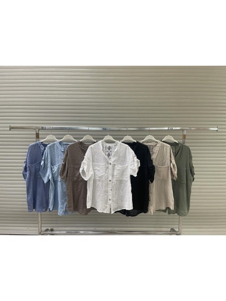 Koszule damskie wloskie, Size uni,paczka 6szt,mix kolor