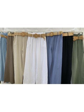 Spodnie damskie wloskie, Size uni,paczka 6szt,mix kolor