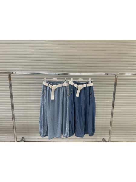 Spódnica długa damskie wloskie, Size uni,paczka 6szt,MIX  kolor