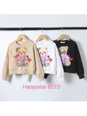 Bluza dzieciece rozm 4-14 lat, paczka 18szt,mix kolor