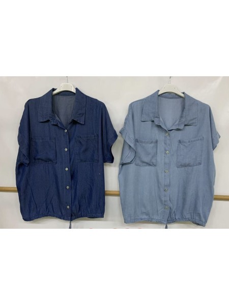 Bluzki damskie wloskie, Size uni,paczka 6szt,mix kolor