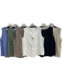 Bluzki damskie wloskie, Size uni,paczka 6szt,mix kolor