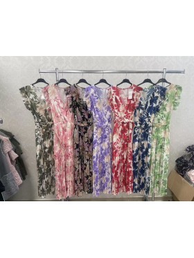 Sukienki damskie wloskie, Size uni,paczka 6szt,mix kolor