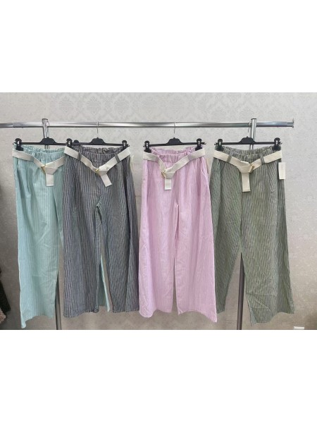 Spodnie damskie wloskie, Size uni,paczka 6szt,mix kolor