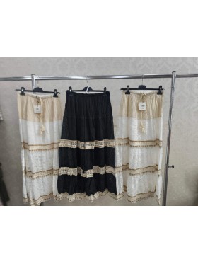 Spódnica damskie wloskie, Size uni,paczka 6szt,mix kolor