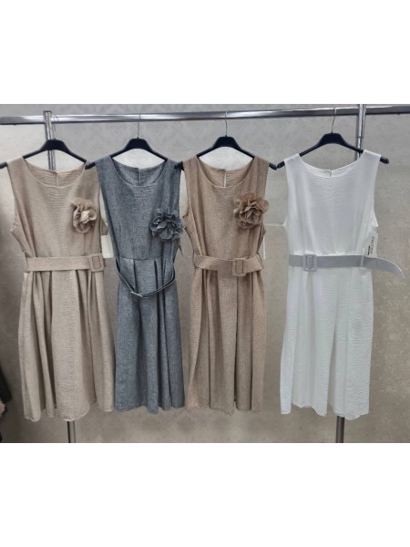 Sukienki damskie wloskie, Size uni,paczka 6szt,mix kolor