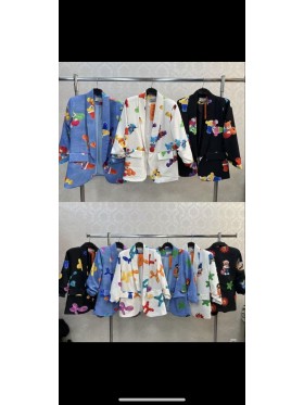 Marynarki damskie wloskie, Size uni,paczka 6szt,mix kolor