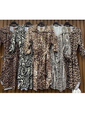 Sukienki damskie wloskie, Size uni,paczka 6szt,mix kolor