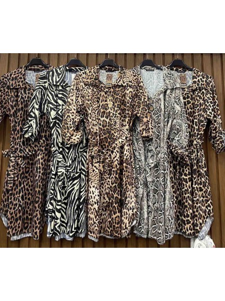 Sukienki damskie wloskie, Size uni,paczka 6szt,mix kolor