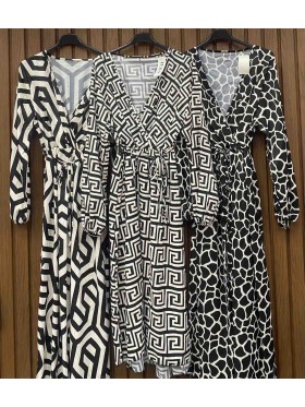 Sukienki damskie wloskie, Size uni,paczka 6szt,mix kolor
