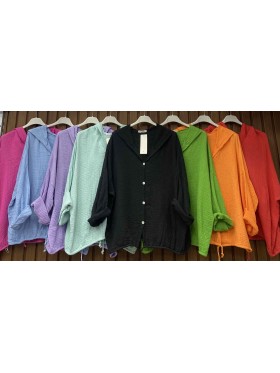 Bluzki damskie wloskie, Size uni,paczka 6szt,mix kolor