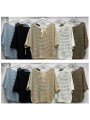 Bluzki damskie wloskie, Size uni,paczka 6szt,mix kolor
