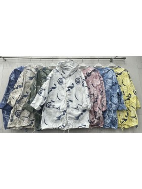 Bluzy damskie wloskie, Size uni,paczka 6szt,mix kolor