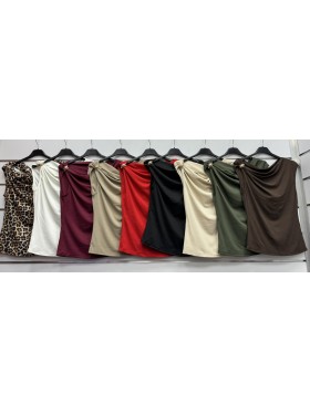 Bluzki damskie wloskie, Size uni,paczka 6szt,mix kolor