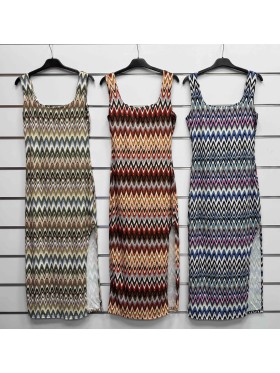 Sukienki damskie wloskie, Size uni,paczka 6szt,mix kolor