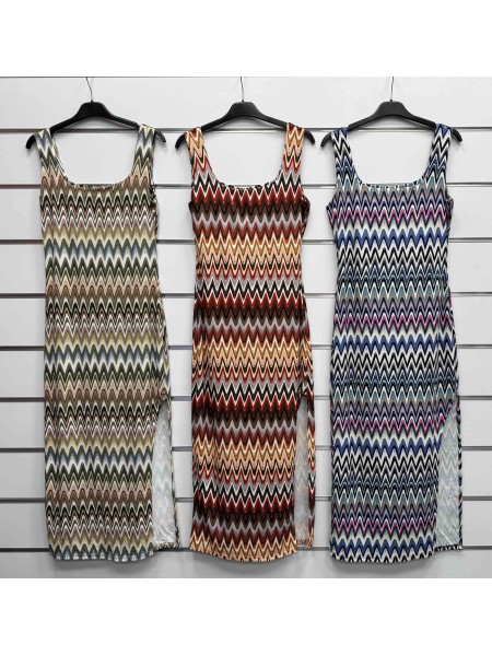 Sukienki damskie wloskie, Size uni,paczka 6szt,mix kolor