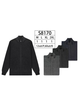 Swetry  MĘSKA , Size m-2xl,paczka 12szt,mix kolor