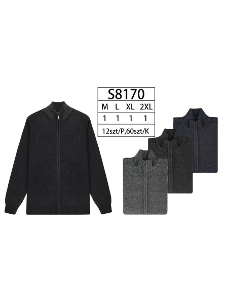 Swetry  MĘSKA , Size m-2xl,paczka 12szt,mix kolor