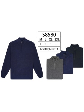 Swetry  MĘSKA , Size m-2xl,paczka 12szt,mix kolor