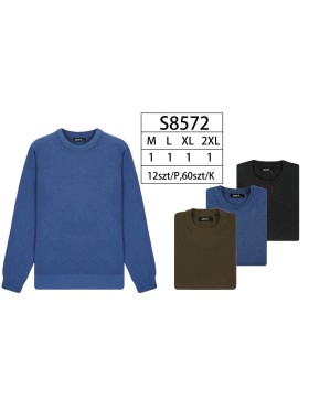 Swetry  MĘSKA , Size m-2xl,paczka 12szt,mix kolor