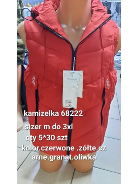 Kamizelki MĘSKA , Size m-3xl,paczka 5szt,1kolor