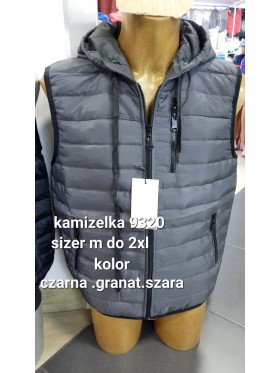 Kamizelki MĘSKA , Size m-2xl,paczka 12szt,mix kolor