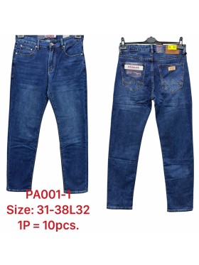 Spodnie JEANSOWE MĘSKA , Size 31-38,paczka 10szt,1kolor