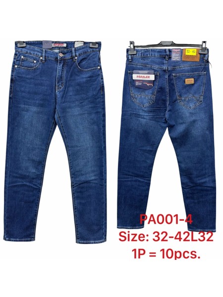 Spodnie JEANSOWE MĘSKA , Size 32-42,paczka 10szt,1kolor