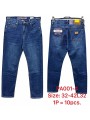 Spodnie JEANSOWE MĘSKA , Size 32-42,paczka 10szt,1kolor