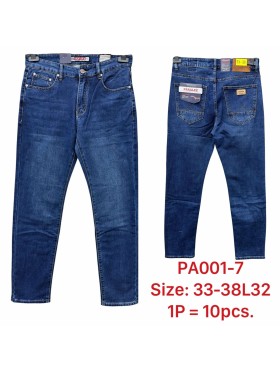 Spodnie JEANSOWE MĘSKA , Size 33-38,paczka 10szt,1kolor