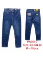 Spodnie JEANSOWE MĘSKA , Size 33-38,paczka 10szt,1kolor