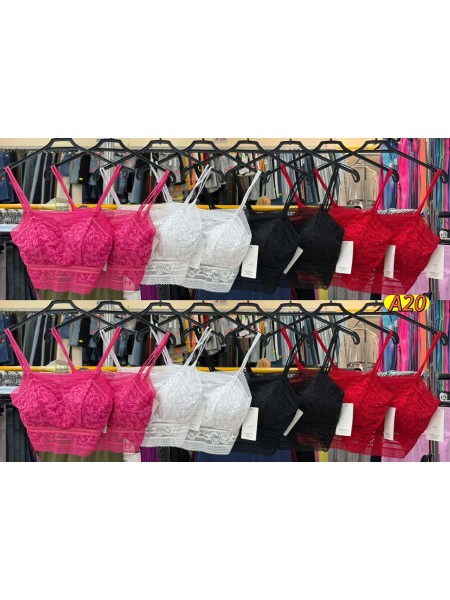 Bluzki damskie Włoskie , Size uni,paczka 6szt,mix kolor