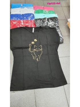 Bluzki damskie , Size 2-4xl,paczka 12szt,mix kolor