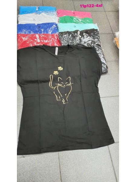 Bluzki damskie , Size 2-4xl,paczka 12szt,mix kolor