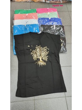 Bluzki damskie , Size 2-4xl,paczka 12szt,mix kolor