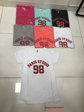 Bluzki damskie , Size m-xl,paczka 12szt,mix kolor
