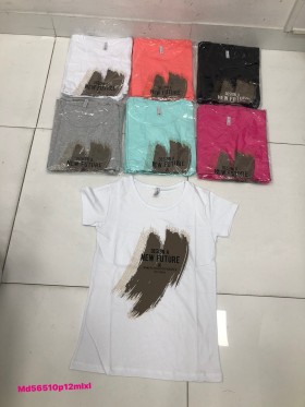 Bluzki damskie , Size m-xl,paczka 12szt,mix kolor