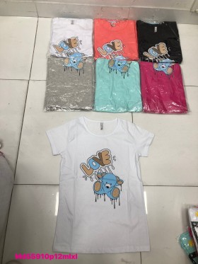 Bluzki damskie , Size m-xl,paczka 12szt,mix kolor