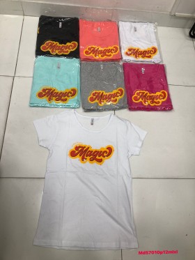 Bluzki damskie , Size m-xl,paczka 12szt,mix kolor