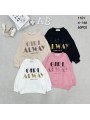 Bluza dzieciece rozm 4-14 lat, paczka 24szt,mix kolor