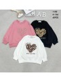Bluza dzieciece rozm 4-14 lat, paczka 18szt,mix kolor